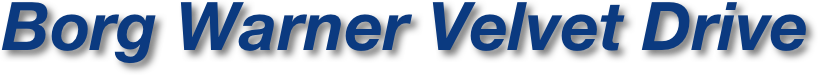 Borg Warner Velvet Drive